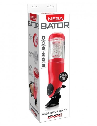 PDX MEGA BATOR MOUTH RED