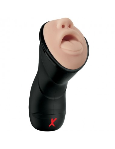 PDX ELITE DEEP THROAT VIBRATING STROKER