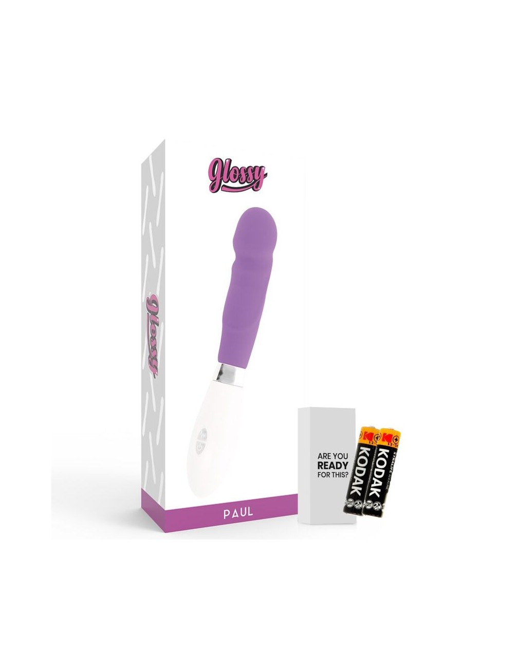 GLOSSY PAUL VIBRATOR PURPLE GLOSSY PAUL VIBRATOR PURPLE