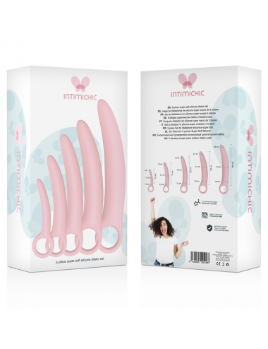 INTIMICHIC - SILICONE DILATOR 5 PIECES SET
