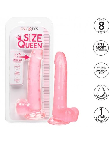 CALEX SIZE QUEEN DILDO - PINK 20.3 CM