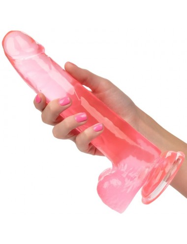 CALEXOTICS - SIZE QUEEN DILDO PINK 20.3 CM