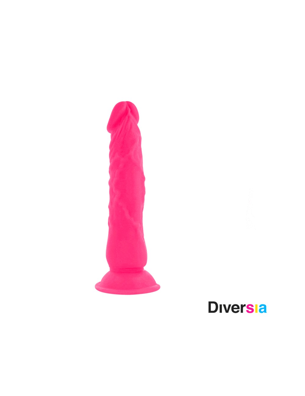 DIVERSIA FLEXIBLE VIBRATING DILDO 21 CM - PINK DIVERSIA FLEXIBLE VIBRATING DILDO 21 CM - PINK