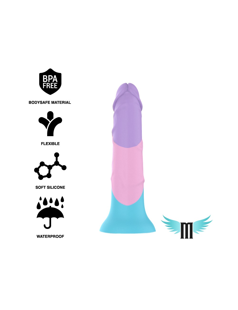 MYTHOLOGY ASHER PASTEL DILDO M MYTHOLOGY ASHER PASTEL DILDO M