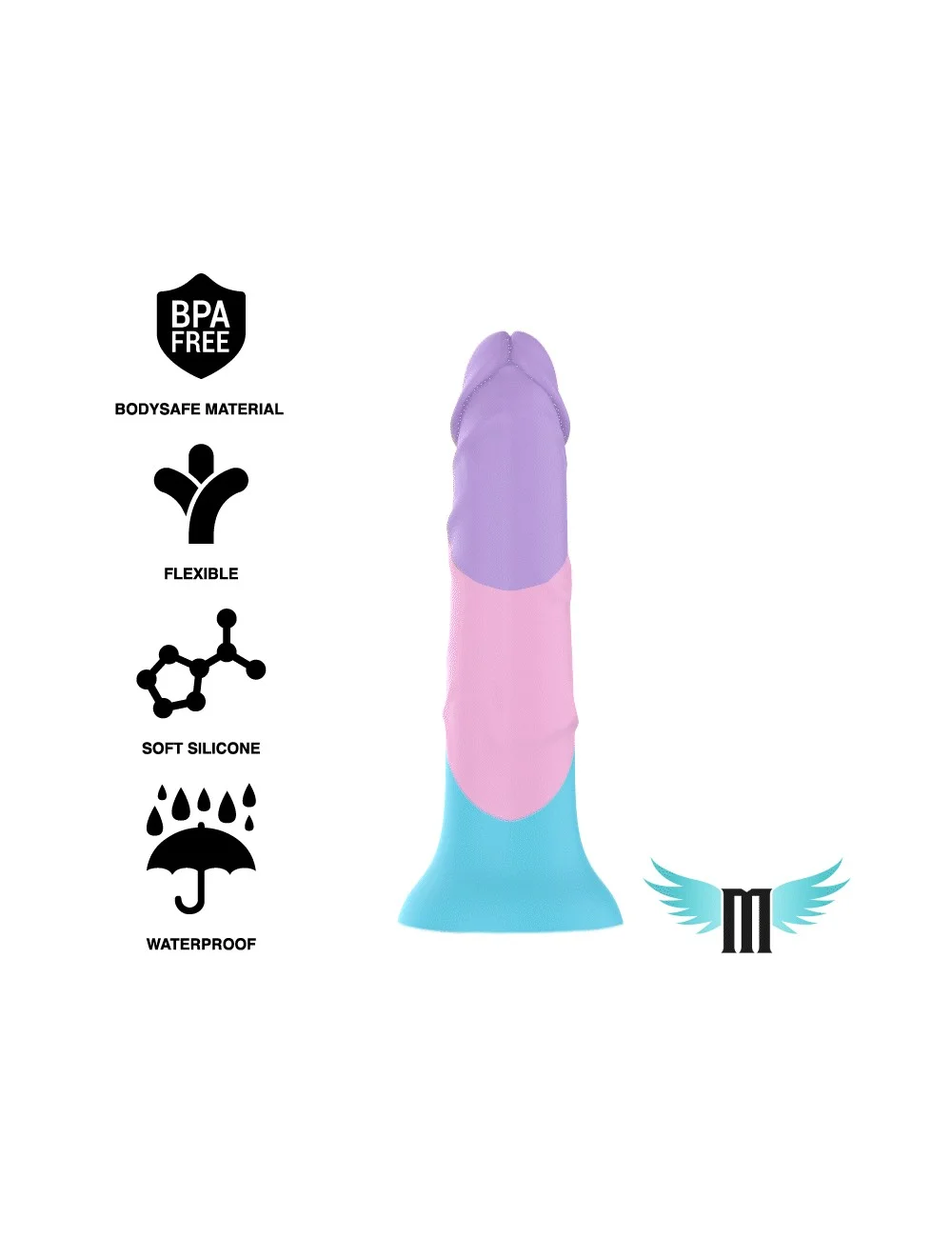 MYTHOLOGY ASHER PASTEL DILDO M MYTHOLOGY ASHER PASTEL DILDO M
