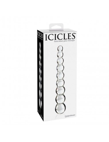 ICICLES NUMBER 2 HAND BLOWN GLASS MASSAGER