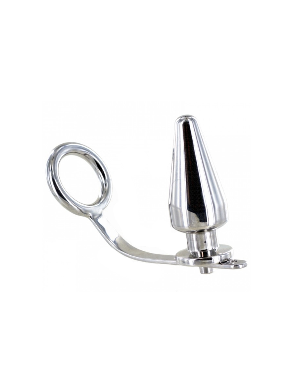 METALHARD COCK RING WITH PLUG ANAL 45 X 45MM METALHARD COCK RING WITH PLUG ANAL 45 X 45MM