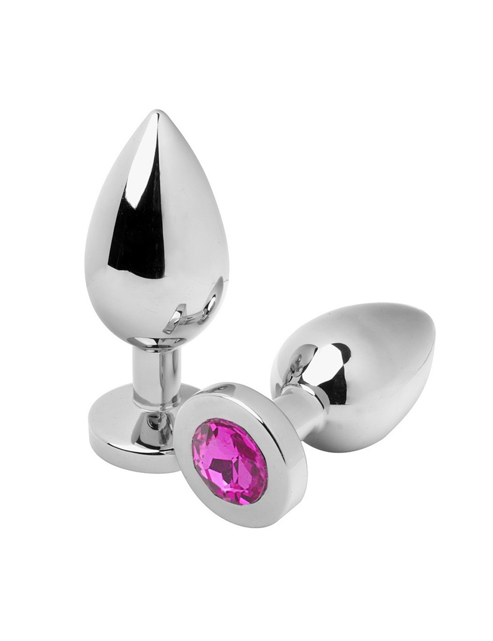 METALHARD ANAL PLUG DIAMOND PINK MEDIUM 7.62CM METALHARD ANAL PLUG DIAMOND PINK MEDIUM 7.62CM