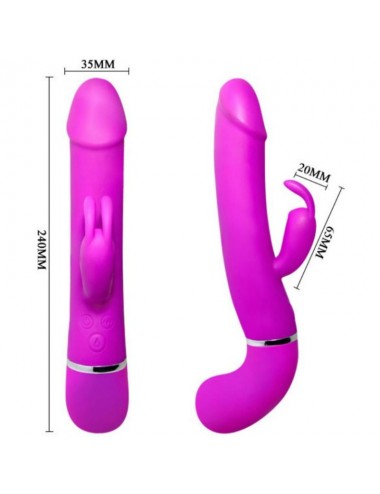 PRETTY LOVE - HENRY VIBRATOR WITH 12 VIBRATION MODES AND SQUIRT FUNCTION