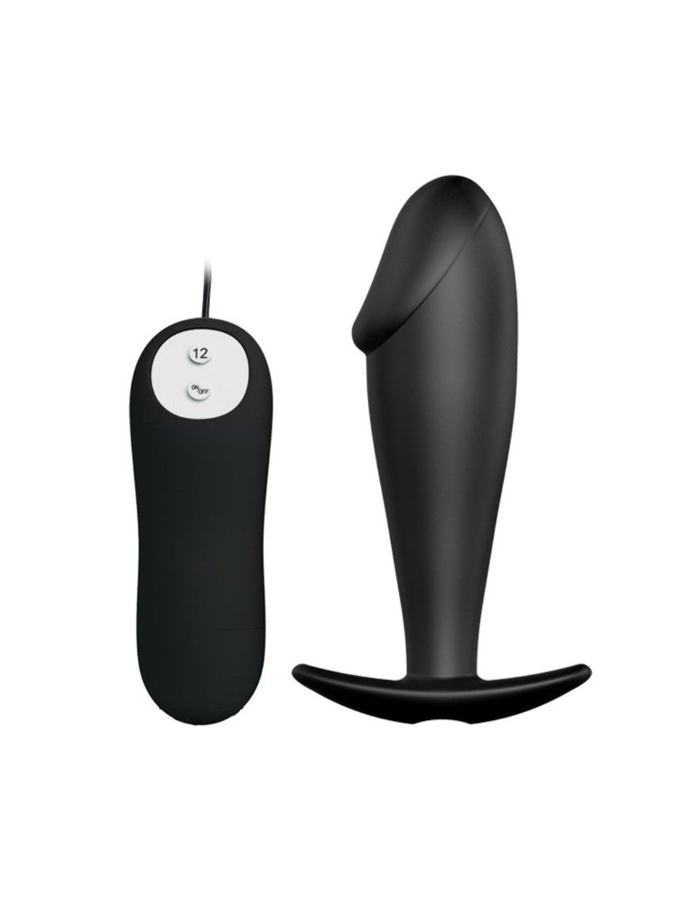 PRETTY LOVE BOTTOM SILICONE ANAL PLUG PENIS DESIGN 12 MODES OF VIBRATION PRETTY LOVE BOTTOM SILICONE ANAL PLUG PENIS DESIGN 12 MODES OF VIBRATION