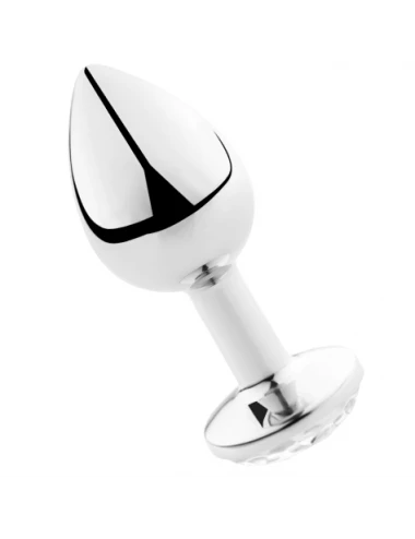SECRETPLAY PLUG ANAL TRANSPARENT ALUMINUM 7CM