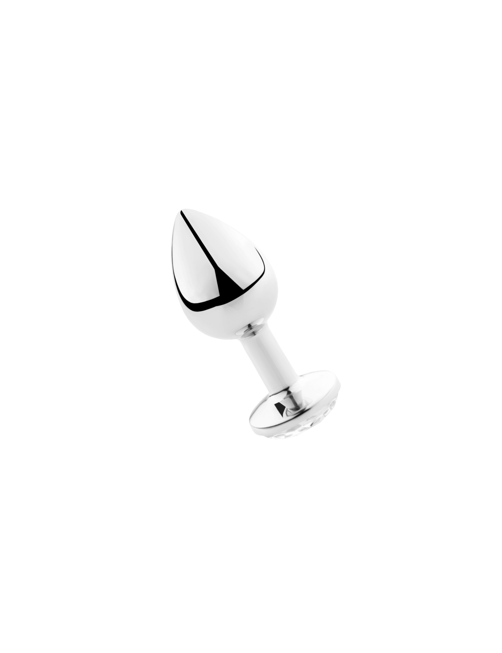 SECRETPLAY PLUG ANAL TRANSPARENT ALUMINUM 7CM SECRETPLAY PLUG ANAL TRANSPARENT ALUMINUM 7CM