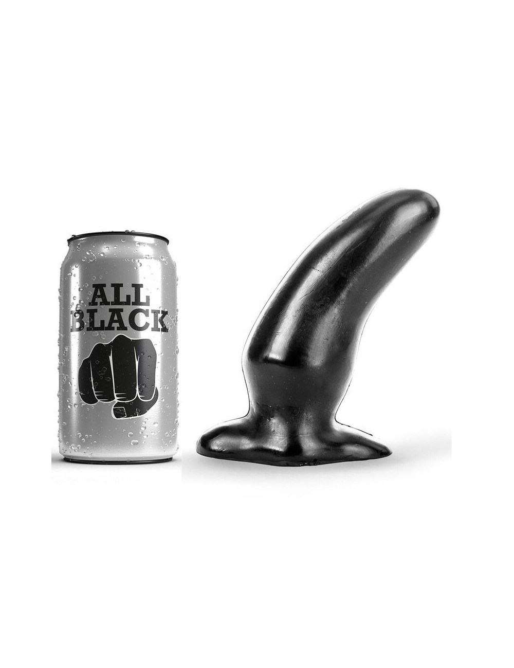 ALL BLACK ANAL PLUG 13CM
