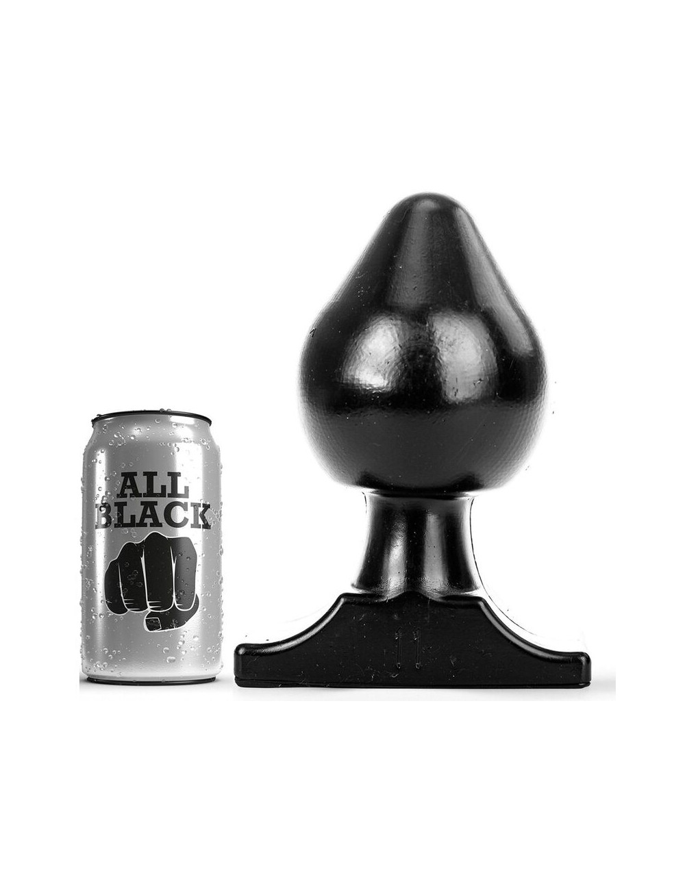 ALL BLACK ANAL PLUG 19CM
