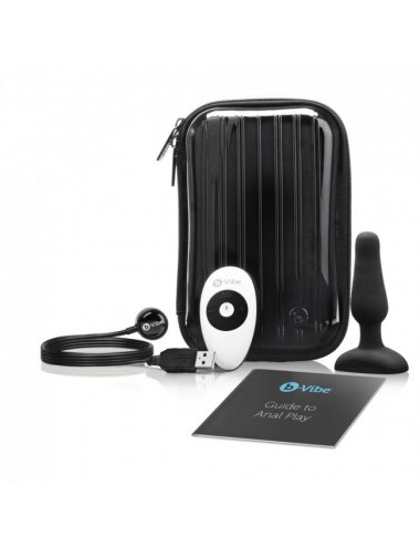 B-VIBE - NOVICE REMOTE CONTROL ANAL PLUG BLACK