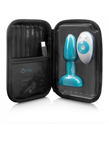 B-VIBE - RIMMING REMOTE CONTROL ANAL PLUG PETITE TEAL