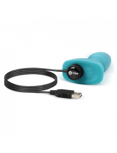 B-VIBE - RIMMING REMOTE CONTROL ANAL PLUG PETITE TEAL