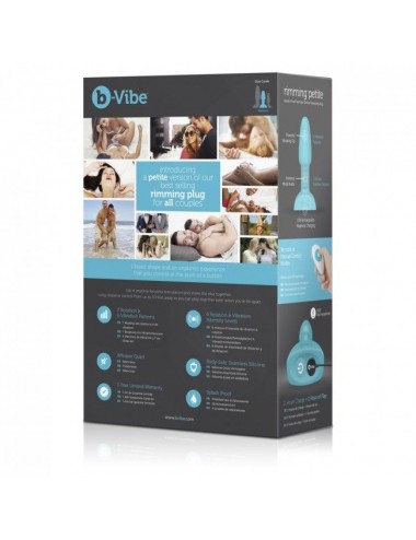 B-VIBE  RIMMING PETITE REMOTE CONTROL PLUG TEAL