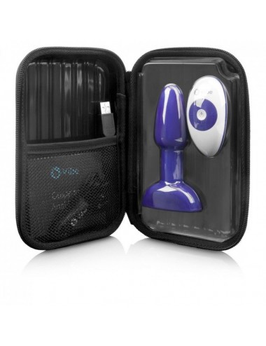B-VIBE - RIMMING REMOTE CONTROL ANAL PLUG PETITE LILAC
