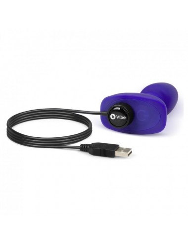 B-VIBE - RIMMING REMOTE CONTROL ANAL PLUG PETITE LILAC