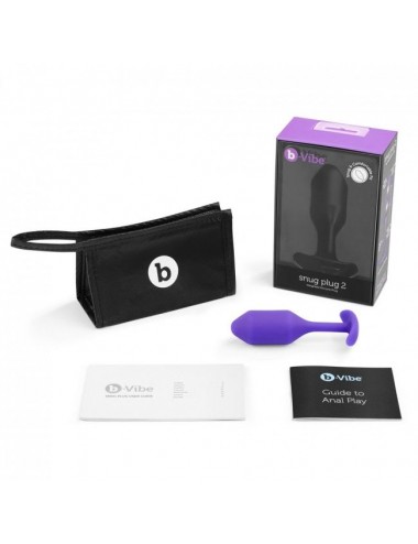 B-VIBE SNUG PLUG 2 PURPLE