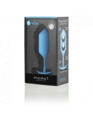 B-VIBE  SNUG PLUG 3 TEAL