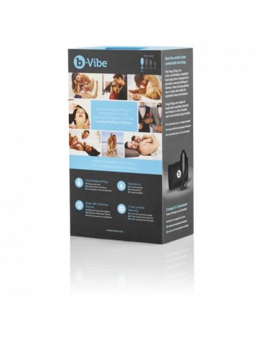 B-VIBE  SNUG PLUG 4 BLACK