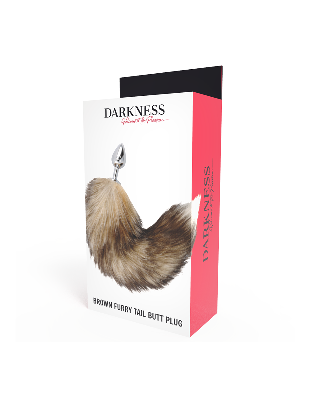 DARKNESS  TAIL BUTT PLUG SILVER