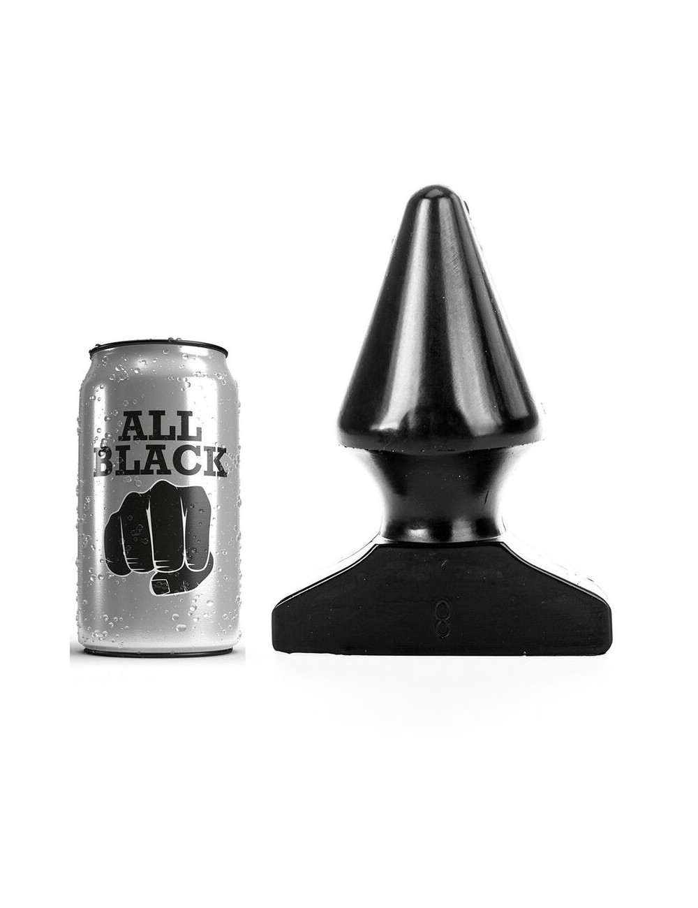 ALL BLACK ANAL PLUG 17CM ALL BLACK ANAL PLUG 17CM