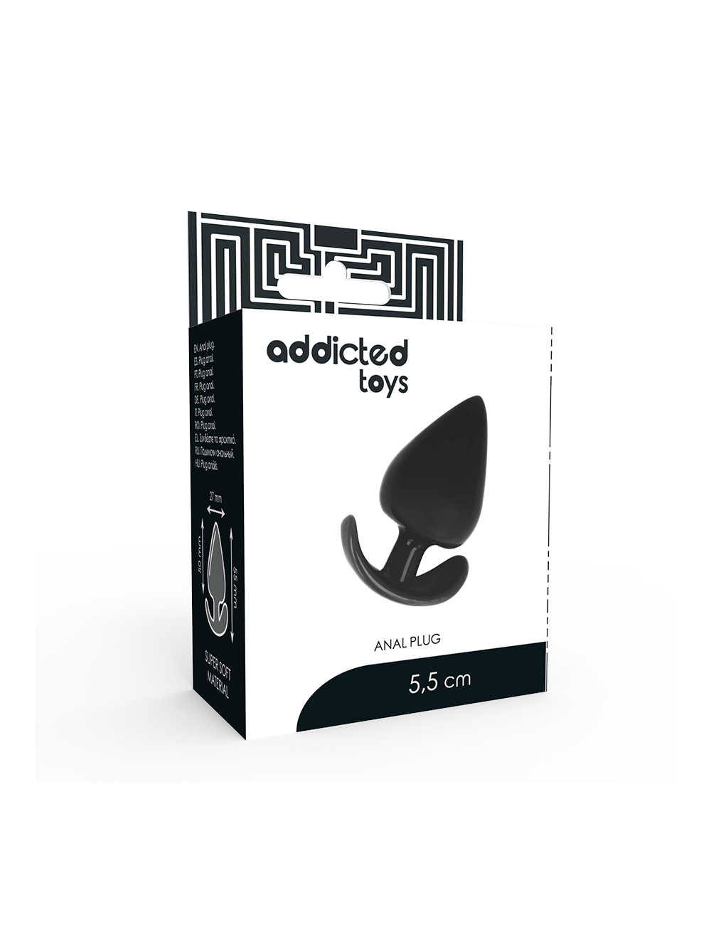 ADDICTED TOYS ANAL PLUG 5.5CM ADDICTED TOYS ANAL PLUG 5.5CM