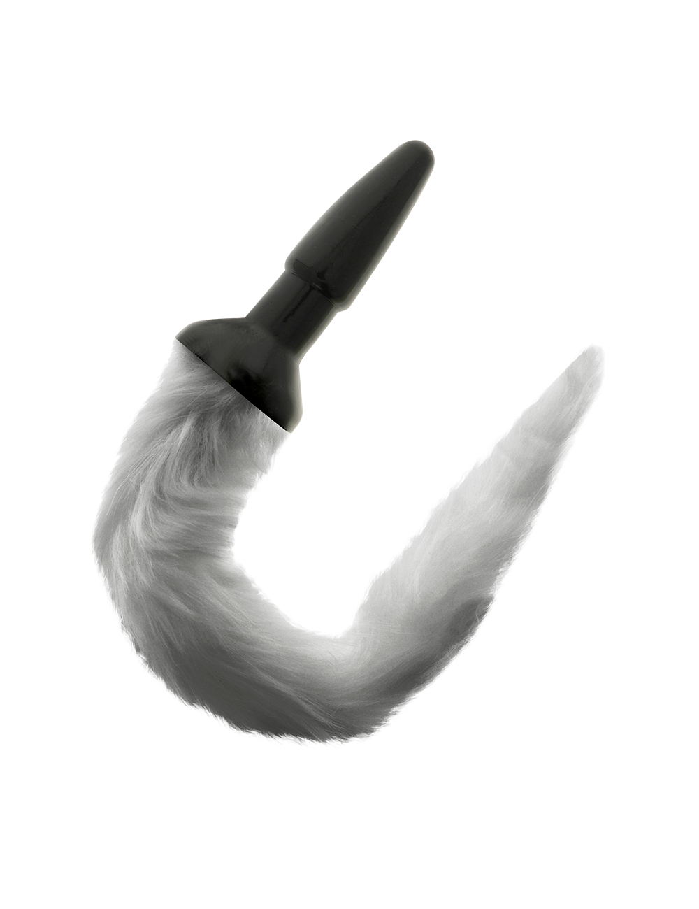 DARKNESS TAIL BUTT SILICONE PLUG - GRAY DARKNESS TAIL BUTT SILICONE PLUG - GRAY