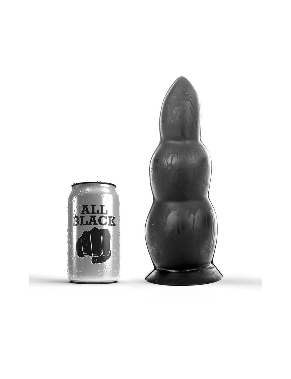 ALL BLACK ANAL PLUG  23CM