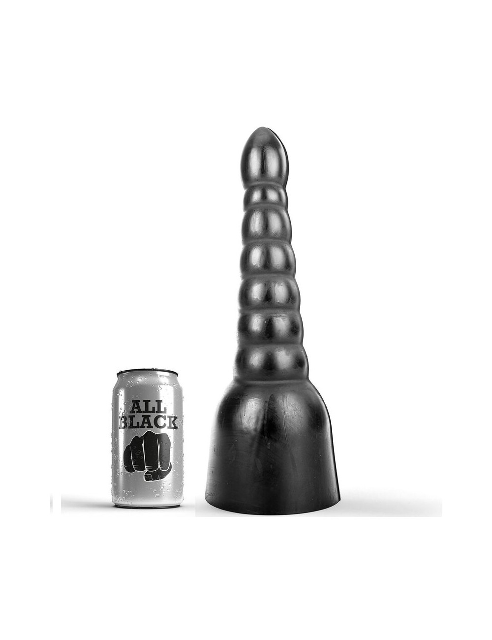 ALL BLACK DILDO 34CM ALL BLACK DILDO 34CM