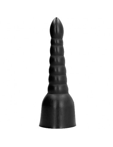 ALL BLACK DILDO 34CM