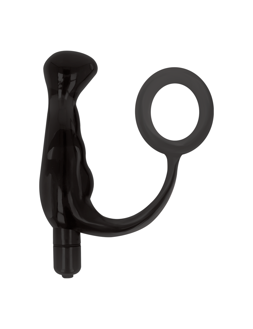 ADDICTED TOYS VIBRATOR PROST TICO BLACK 10 CM