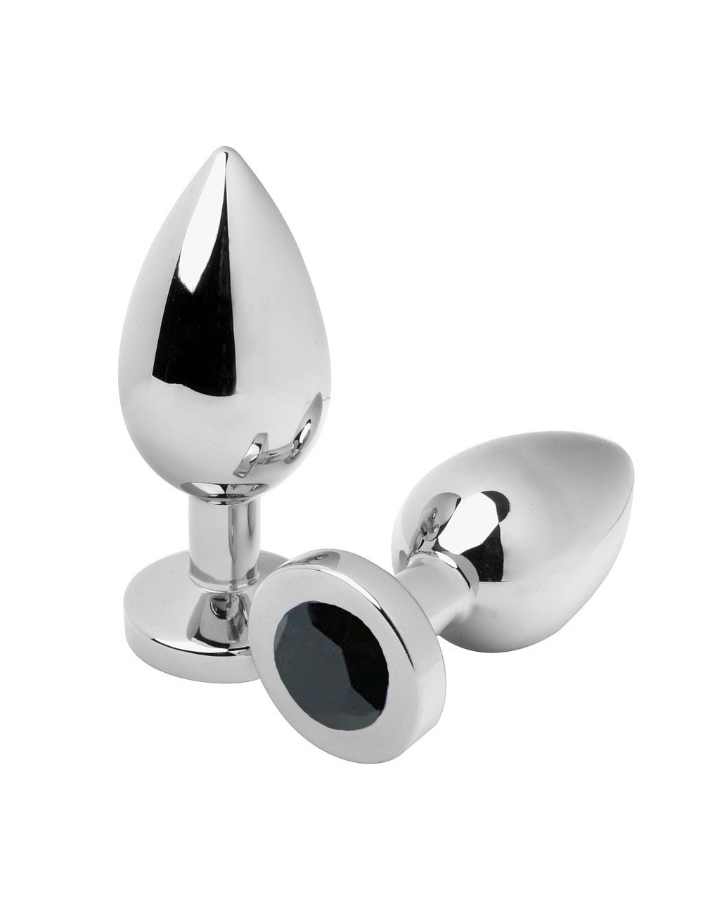 METALHARD ANAL PLUG DIAMOND BLACK SMALL 5.71CM METALHARD ANAL PLUG DIAMOND BLACK SMALL 5.71CM