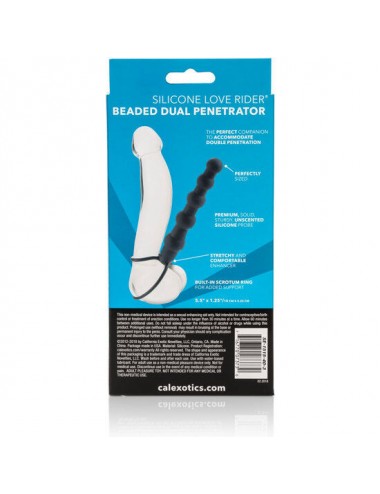 CALEX BEADED DUAL PENETRATOR BLACK