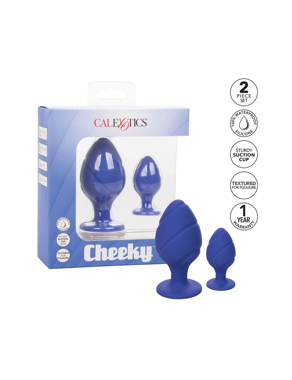 CALEX CHEEKY BUTTPLUG - PURPLE