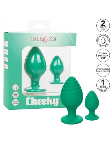 CALEX CHEEKY BUTTPLUG - GREEN