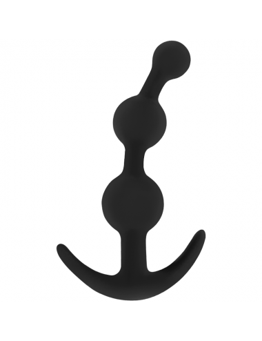 OHMAMA SILICONE CURVED ANAL PLUG 13 CM