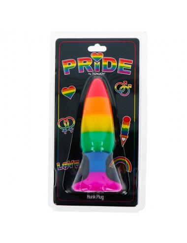 PRIDE - LGBT FLAG PLUG HUNK 10.5 CM