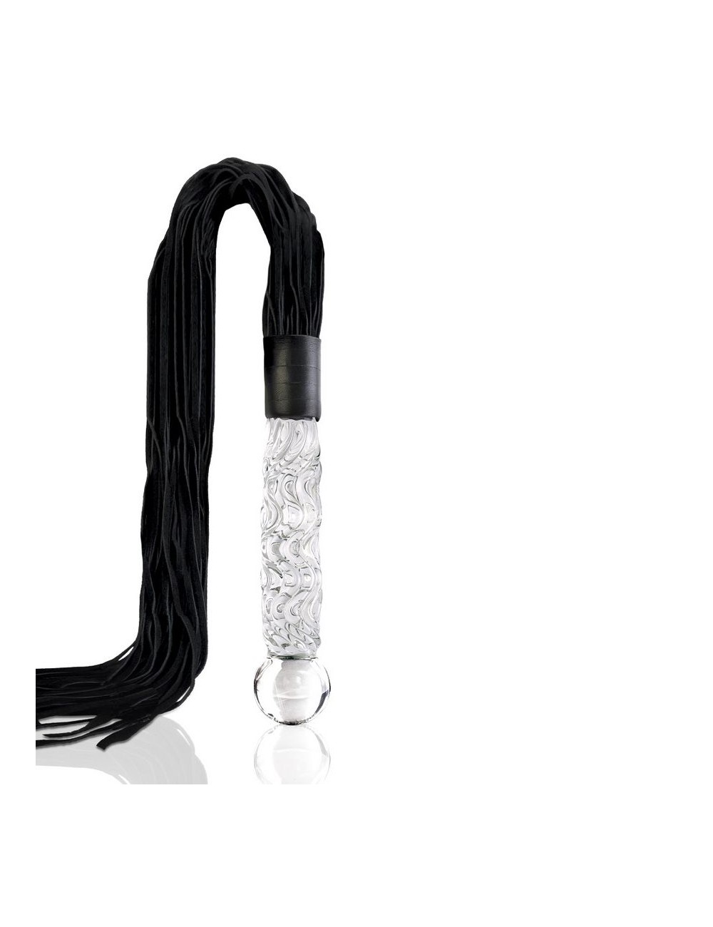 ICICLES NUMBER 38 HAND BLOWN GLASS MASSAGER ICICLES NUMBER 38 HAND BLOWN GLASS MASSAGER