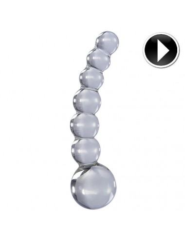 ICICLES NUMBER 66 HAND BLOWN GLASS MASSAGER