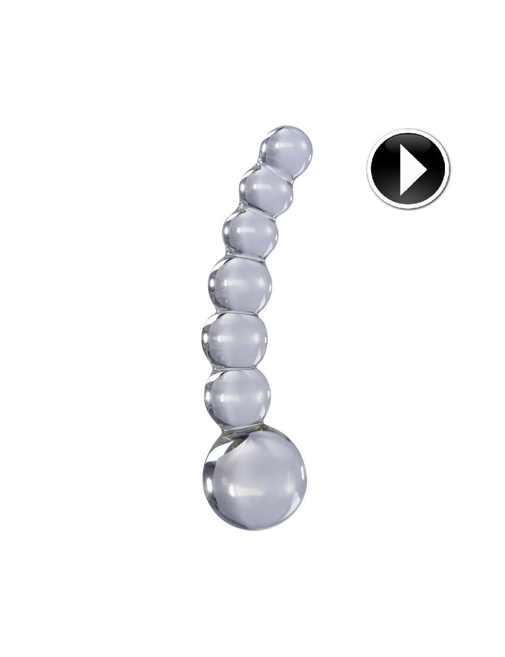 ICICLES NUMBER 66 HAND BLOWN GLASS MASSAGER ICICLES NUMBER 66 HAND BLOWN GLASS MASSAGER