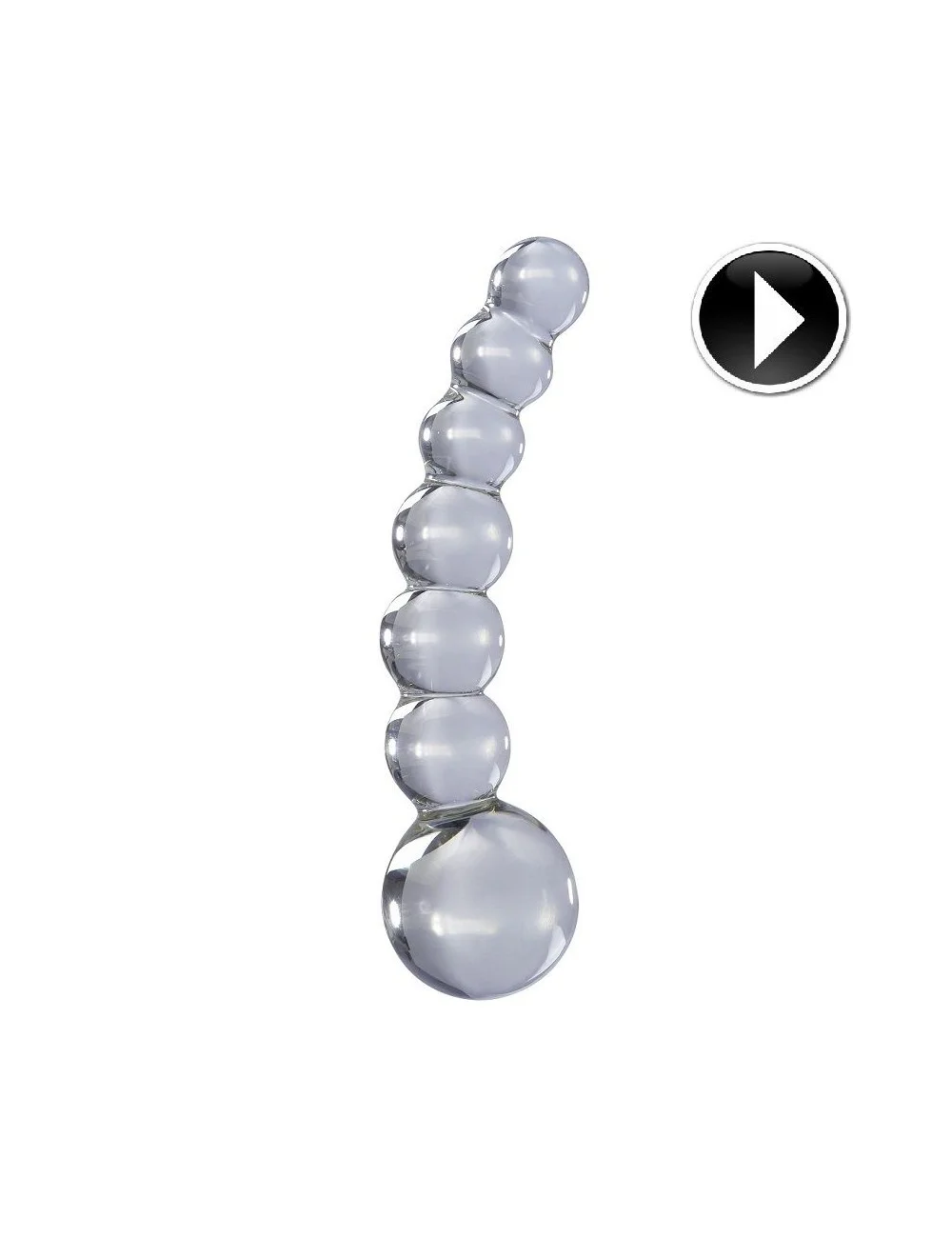 ICICLES NUMBER 66 HAND BLOWN GLASS MASSAGER ICICLES NUMBER 66 HAND BLOWN GLASS MASSAGER