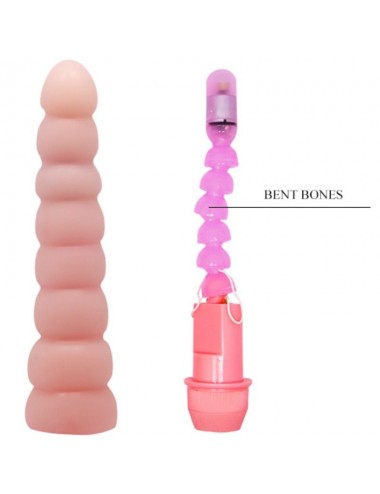 BAILE - FLEXI VIBE SENSUAL SPINE FLEXIBLE VIBRATOR 19 CM