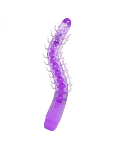 FLEXI VIBE SENSUAL SPINE BENDABLE VIBRATING PURPLE 23.5 CM