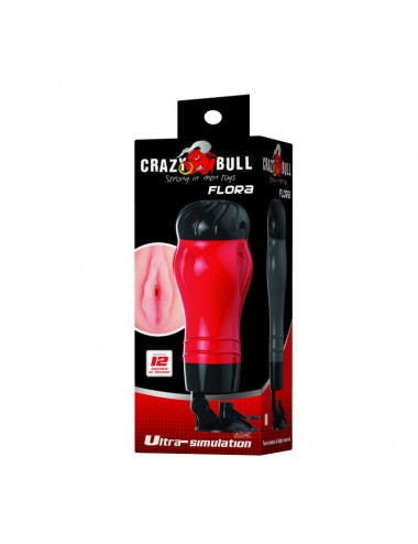 CRAZY BULL - FLORA VAGINA WITH MASTURBATOR BASE