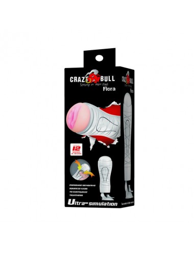 CRAZY BULL - FLORA RECHARGEABLE VAGINA MASTURBATOR