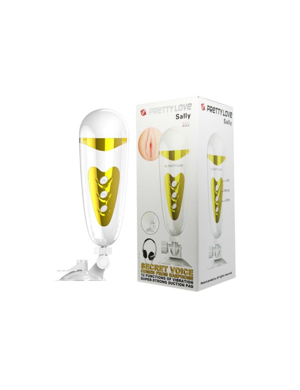 MALE MASTURBATOR WITH SOUND AND VIBRATION SALLY PRETTY LOVE MALE MASTURBATOR WITH SOUND AND VIBRATION SALLY PRETTY LOVE